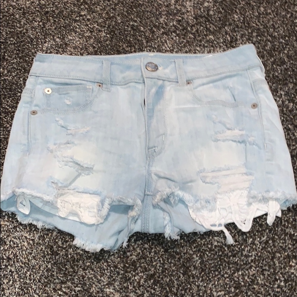 American Eagle High Rise super stretch shorts